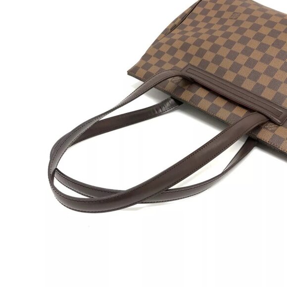 LOUIS VUITTON Parioli Shoulder bag Tote Bag Damier Canvas Brown/Orange - Picture 12 of 12